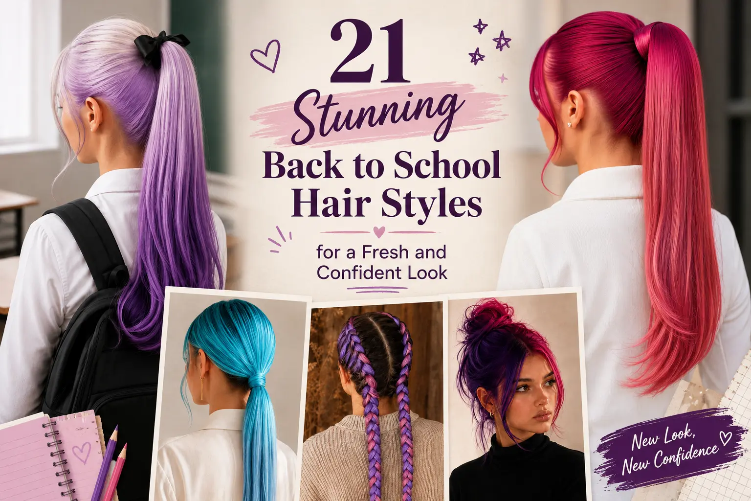 Back to School Hair Styles