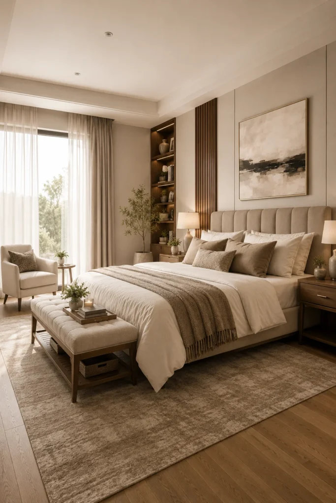 Bedroom Interior Design:15 Stunning Ideas for a Relaxing Space 4 Bedroom Interior Design (11)