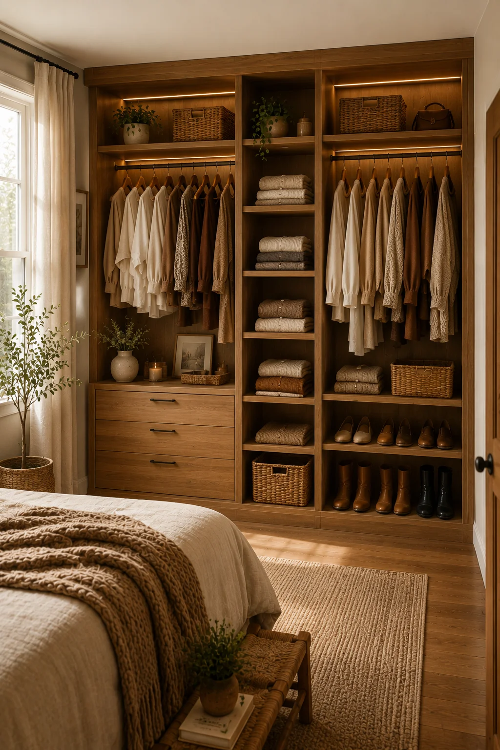 17 Stunning Bedroom Closet Ideas for a Beautiful Space 3 bedroom closet