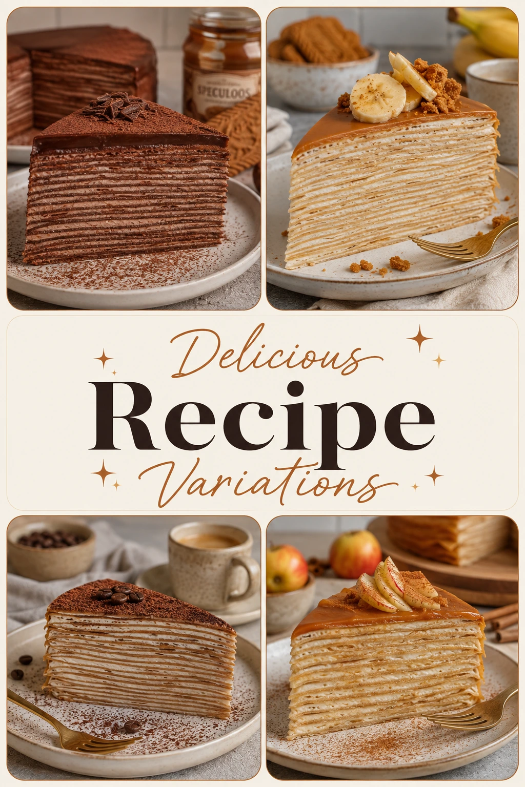 Vanilla & Speculoos Crêpe Cake: 7 Irresistible Secrets for Stunning Layers 5 Vanilla & Speculoos Crêpe Cake