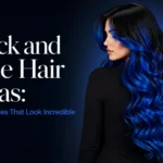 Black and Blue Hair Ideas