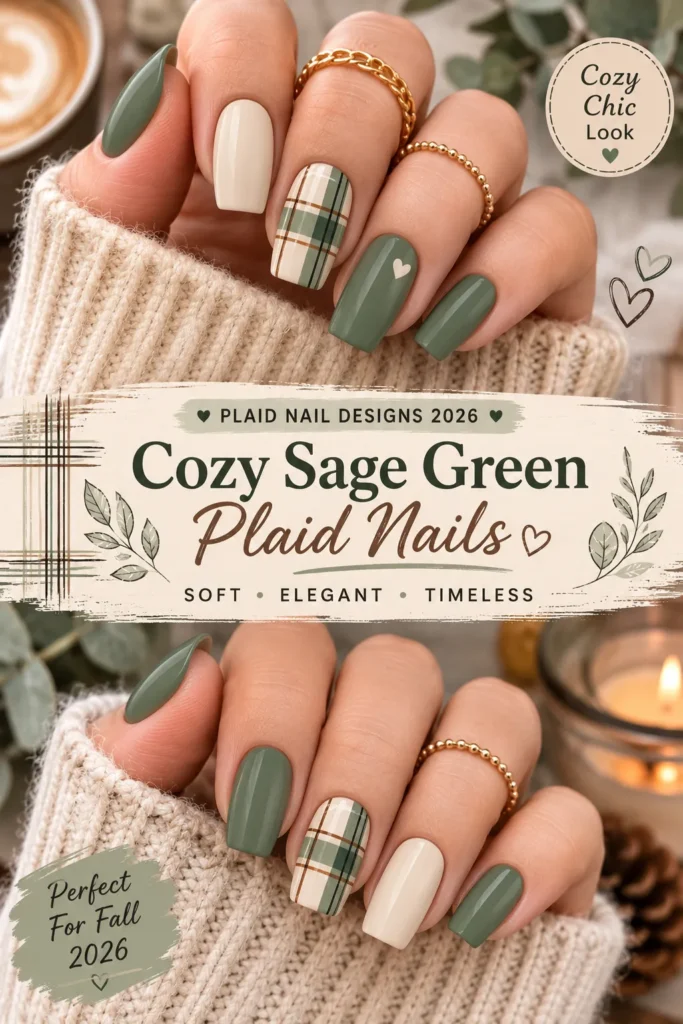 Plaid Nail Designs 2026
