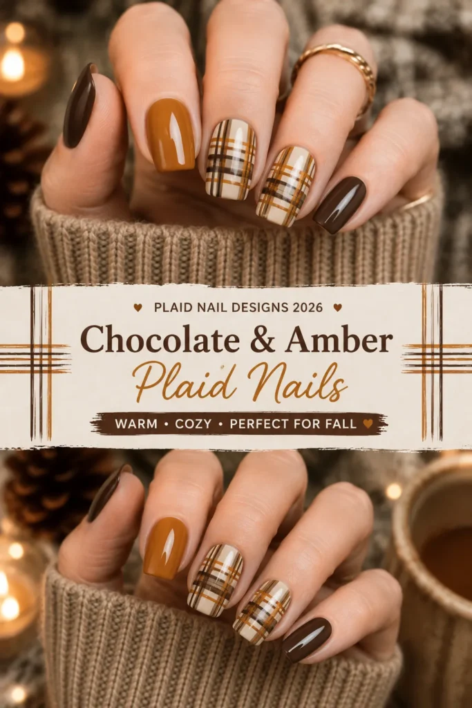 Plaid Nail Designs 2026