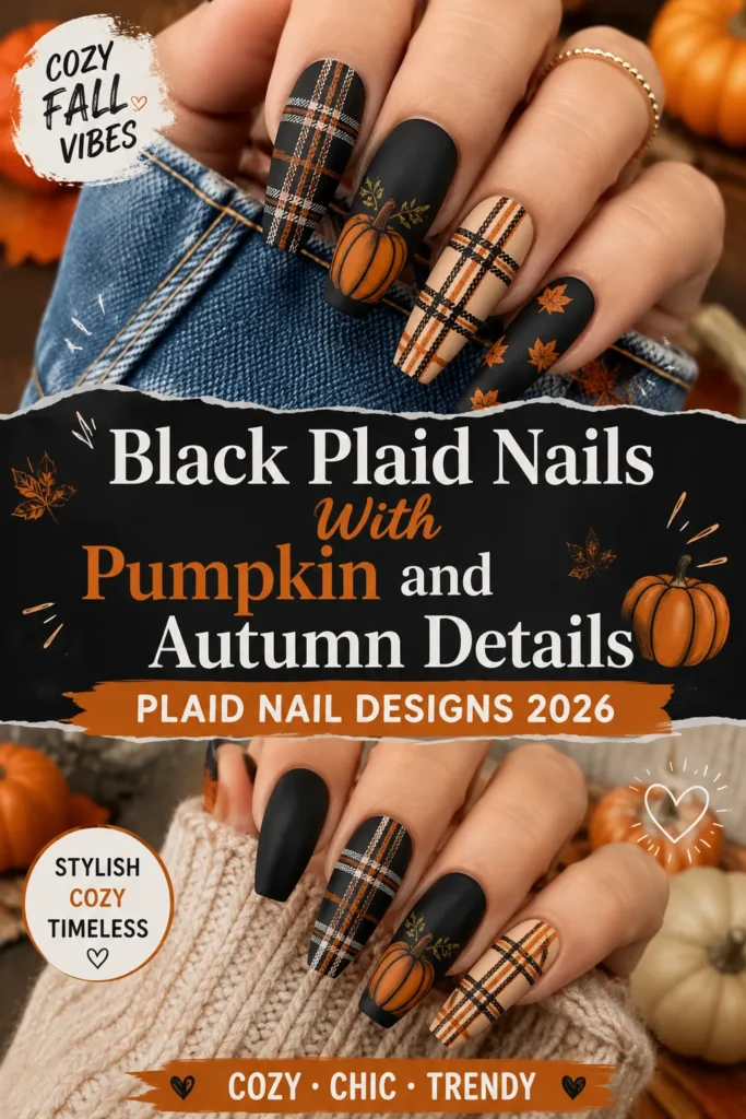 Plaid Nail Designs 2026