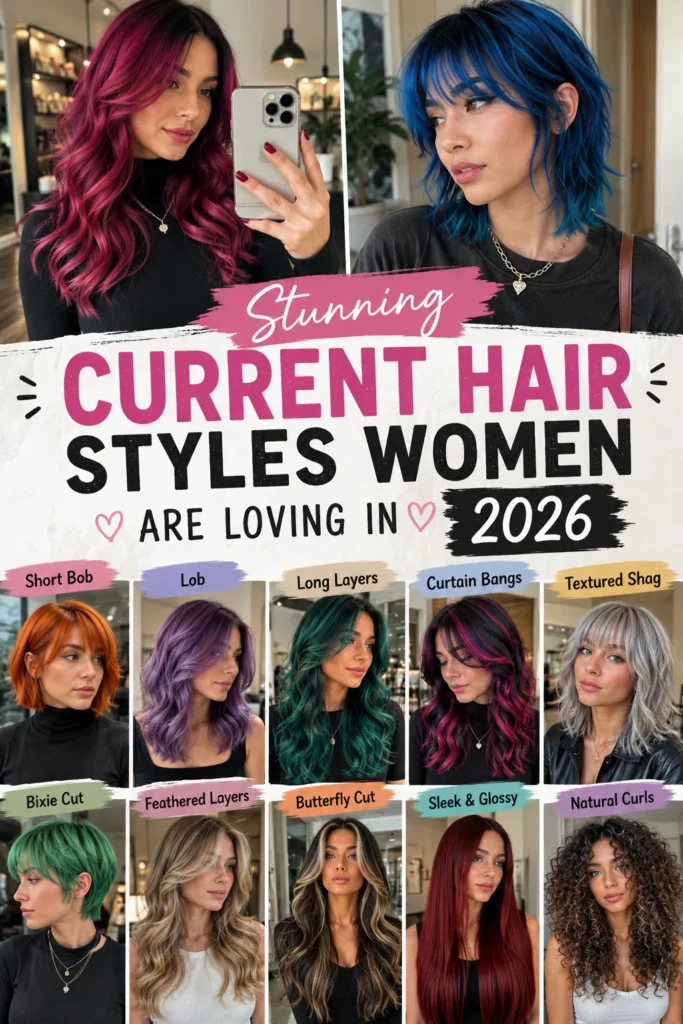 Stunning Current Hair Styles Women Are Loving in 2026 13 current hair styles women