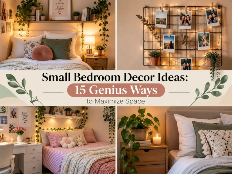 Small Bedroom Decor Ideas