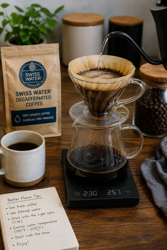Swiss Water Decaffeinated Coffee