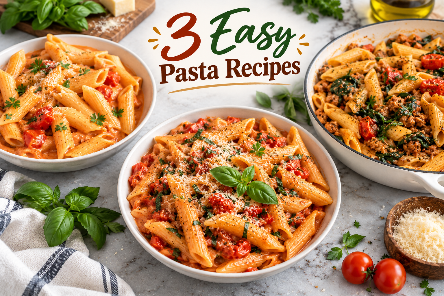 easy pasta recipes