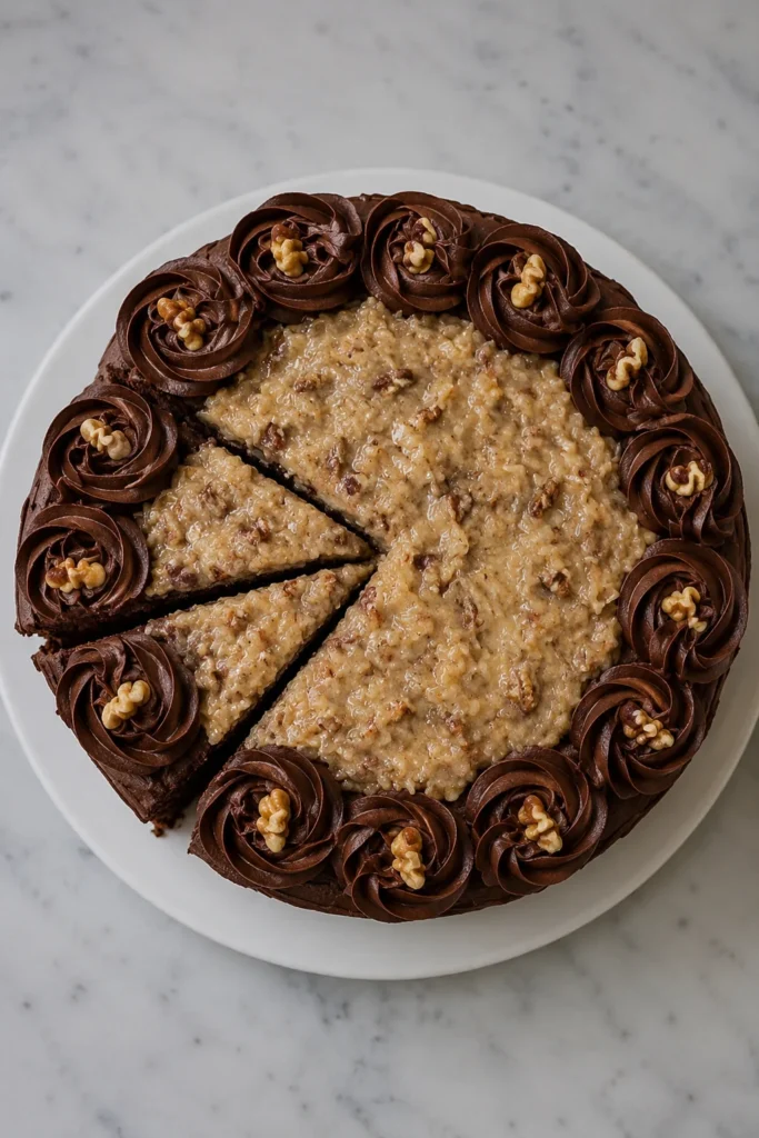 Baker's Recipe for German Chocolate Cake