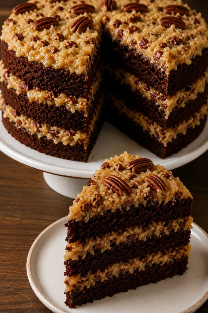 Baker's Recipe for German Chocolate Cake