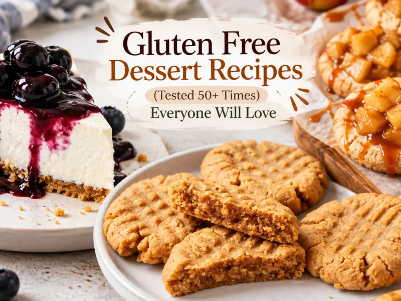 gluten free dessert recipes