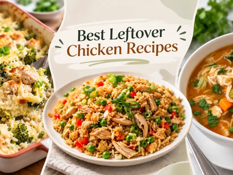 Leftover Chicken Recipes