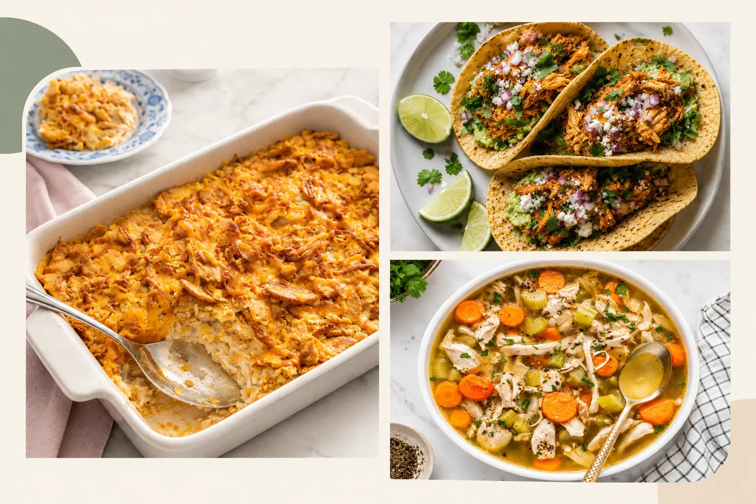 Shredded Chicken Recipes