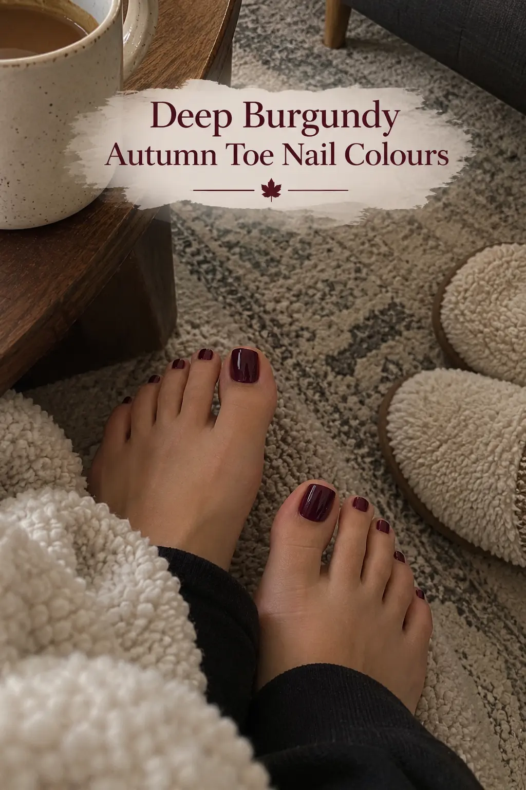 autumn toe nail colours