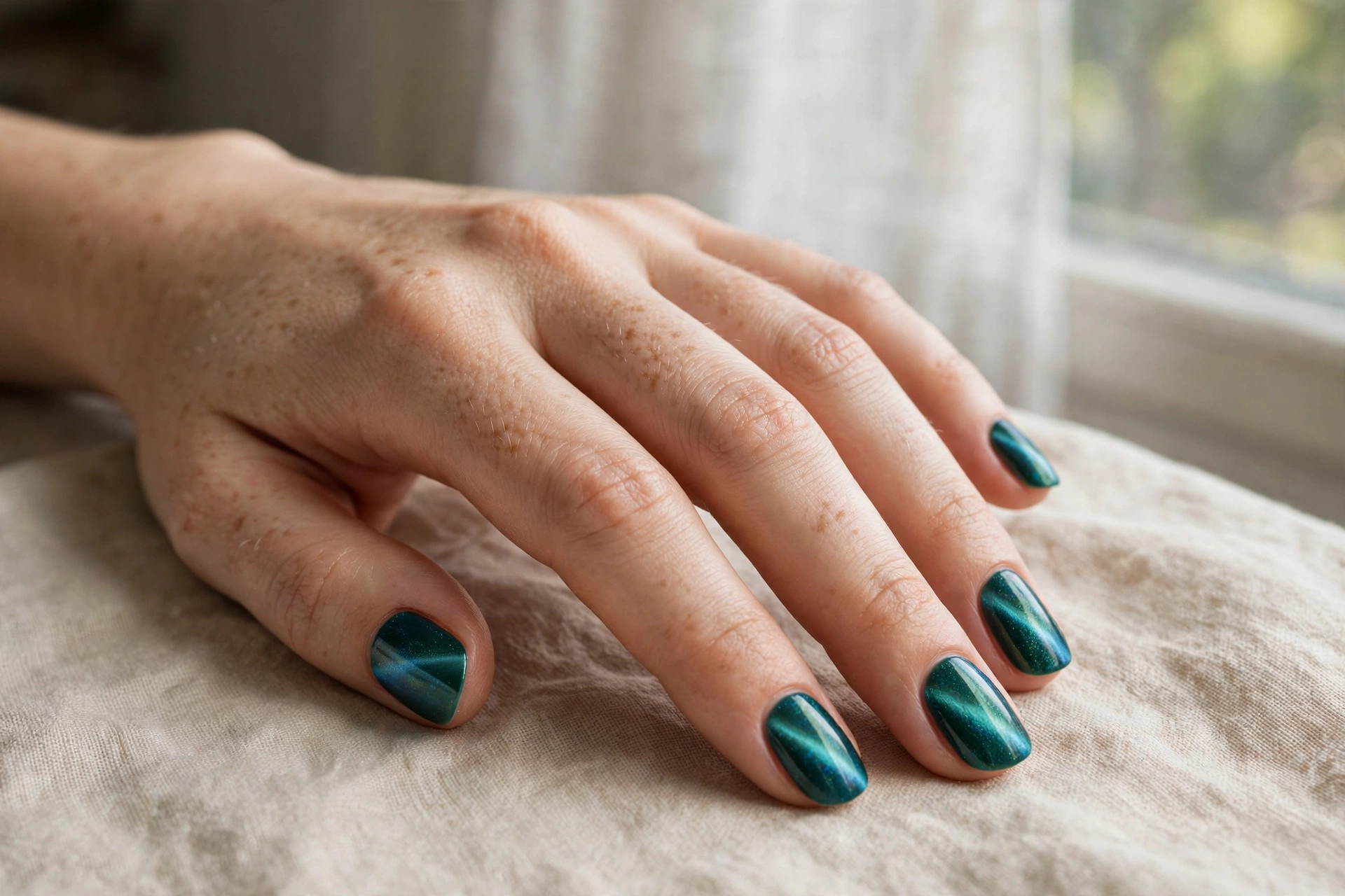 cat eye nails