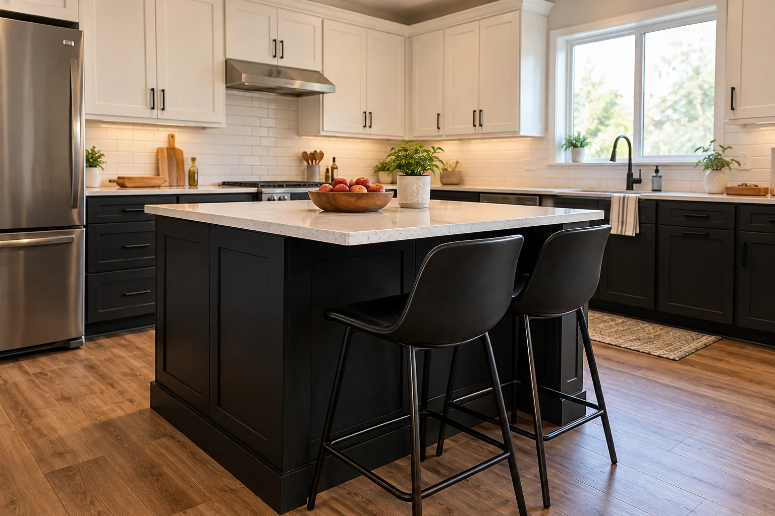 ideas for painting kitchen cabinets pictures