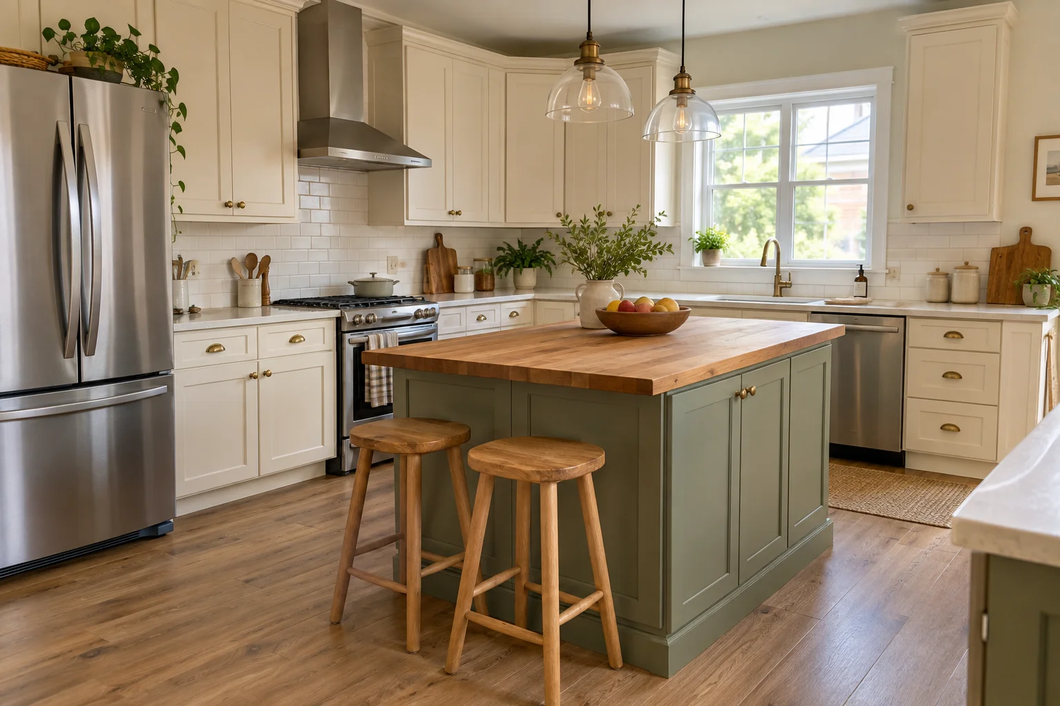 ideas for painting kitchen cabinets pictures