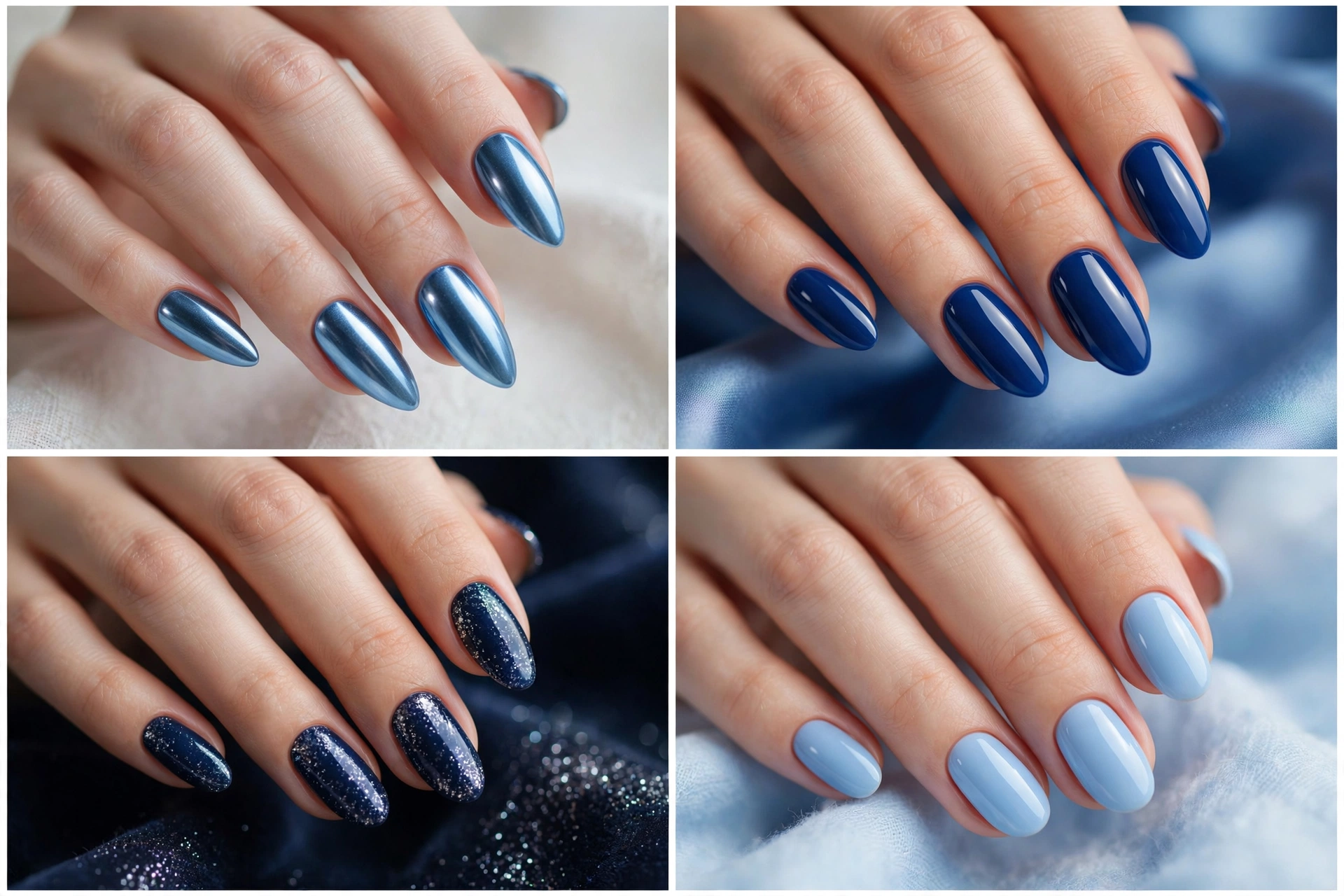 Blue Nail Designs
