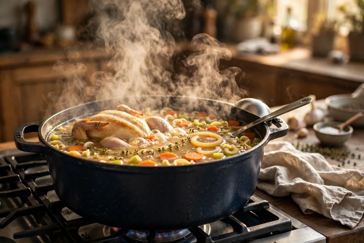 Chicken Noodle Soup Recipes: 6 Ways to a Perfect Bowl 2 chicken noodle soup recipes