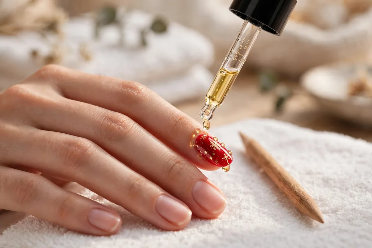 Christmas press on nail