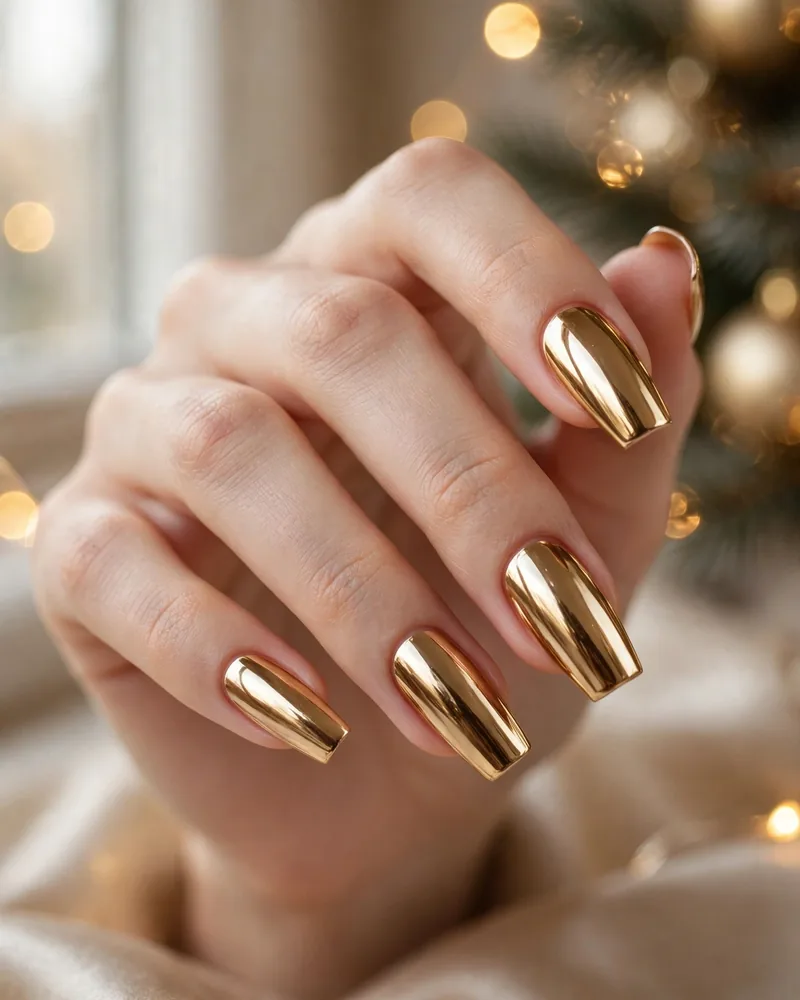 Christmas press on nail