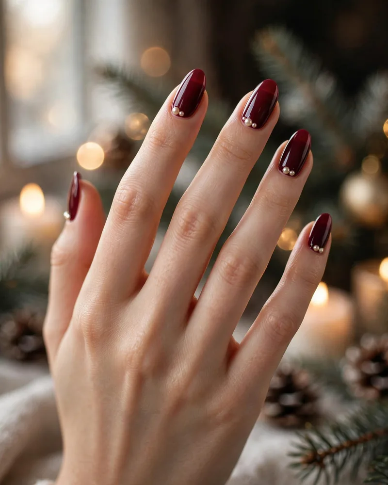 Christmas press on nail
