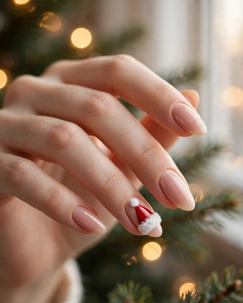 Christmas press on nail