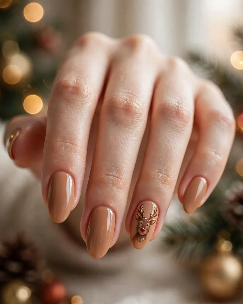 Christmas press on nail