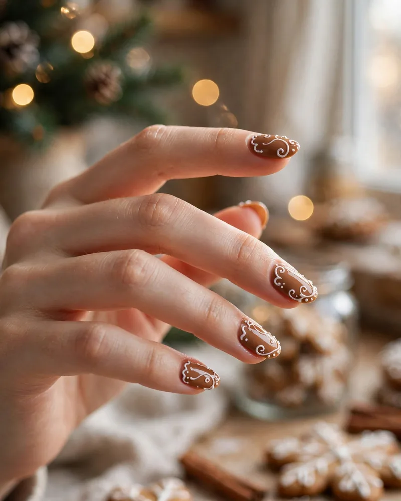 Christmas press on nail