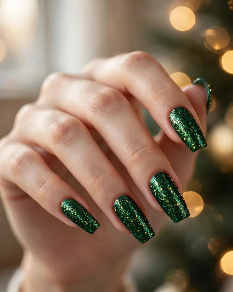 Christmas press on nail