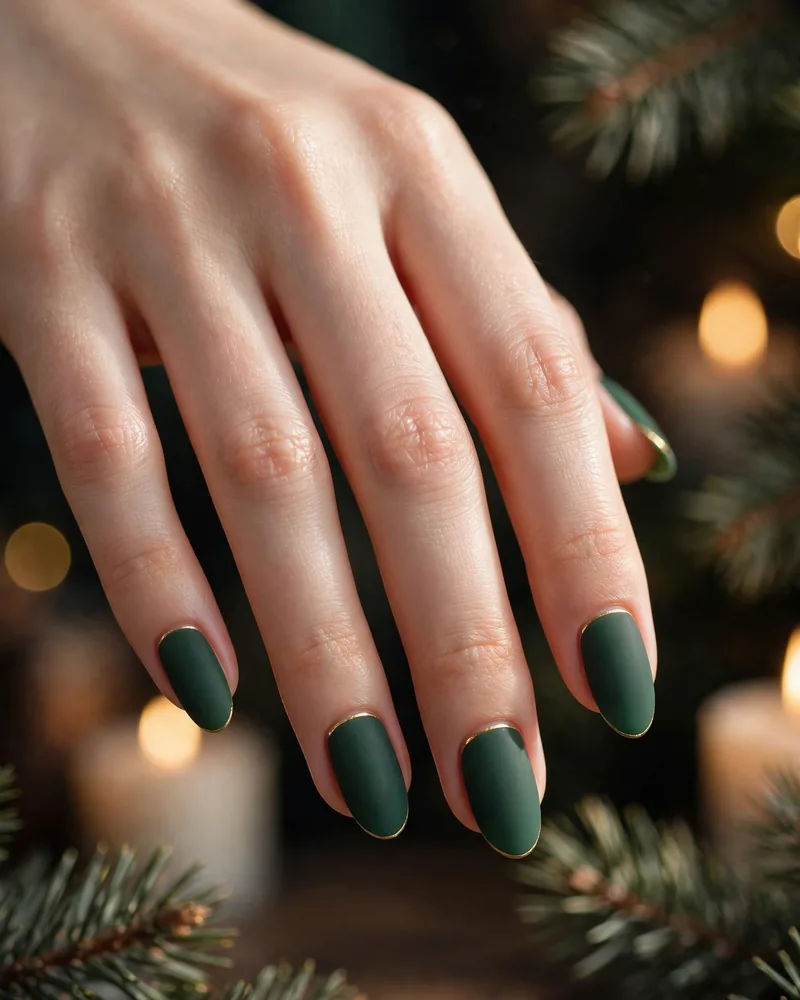 Christmas press on nail