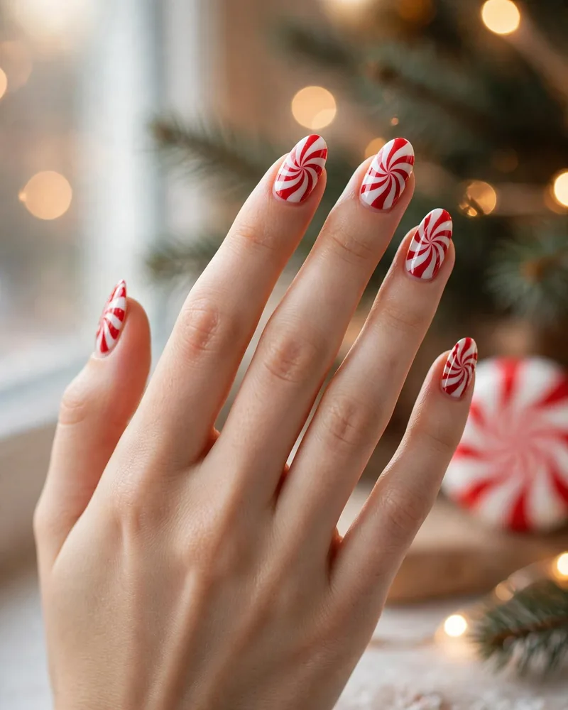 Christmas press on nail