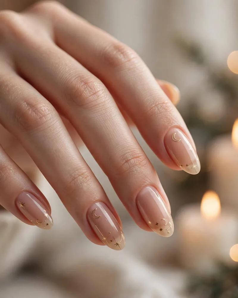 Christmas press on nail