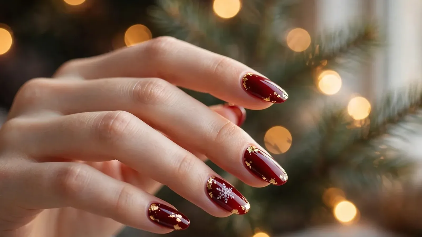 Christmas Press On Nails