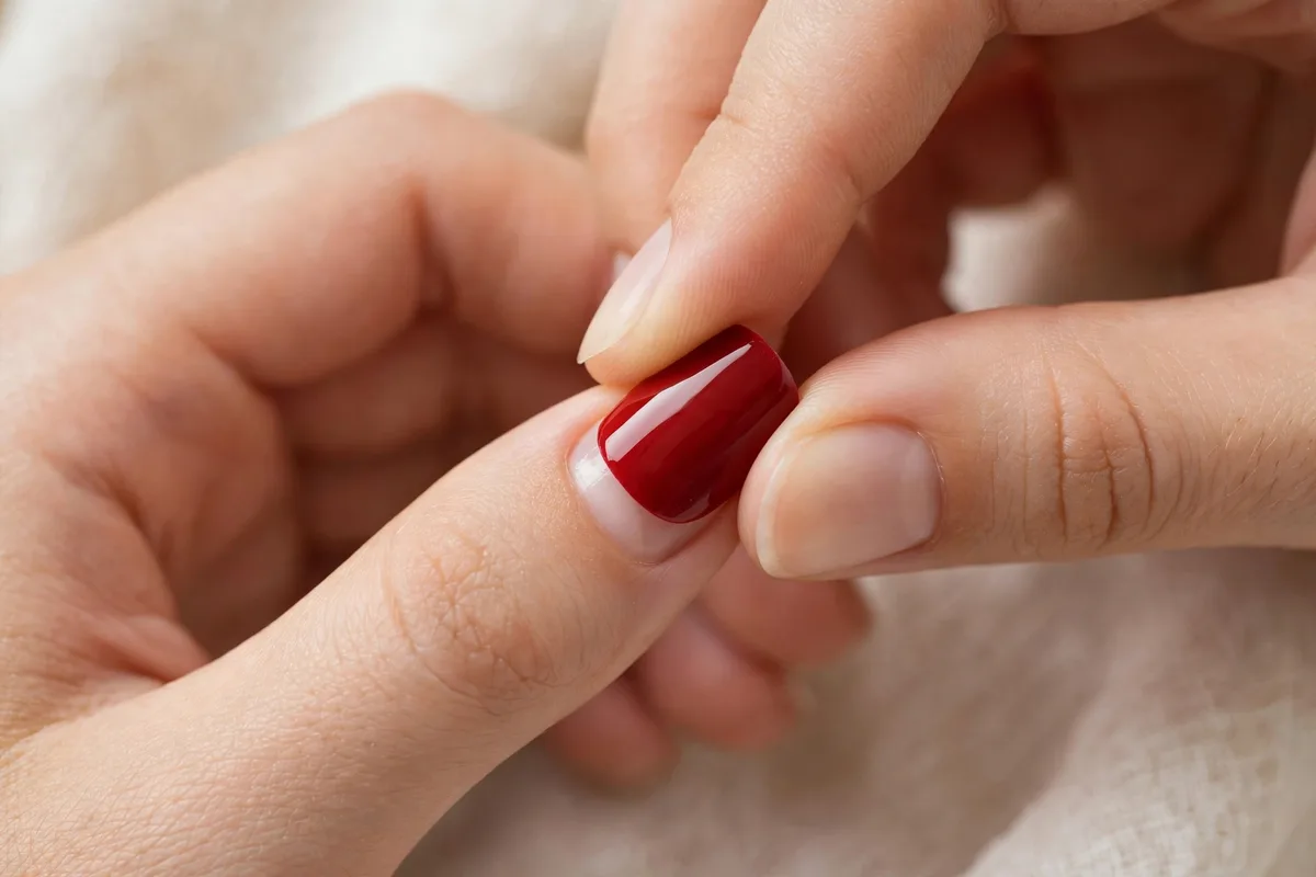 Christmas press on nail