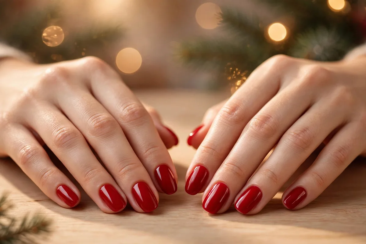 Christmas press on nail