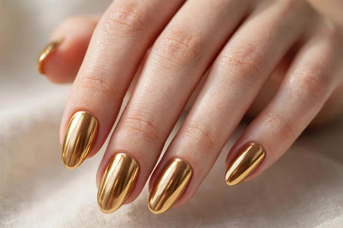 Chrome Gel Nails: The Complete Guide to a Perfect Mirror Finish 3 Chrome Gel Nails