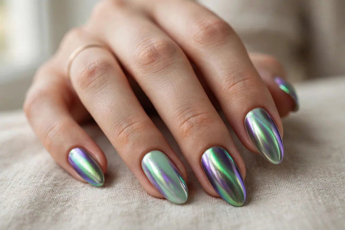 Chrome Gel Nails: The Complete Guide to a Perfect Mirror Finish 12 Chrome Gel Nails