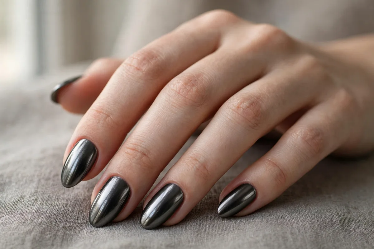 Chrome Gel Nails: The Complete Guide to a Perfect Mirror Finish 16 Chrome Gel Nails