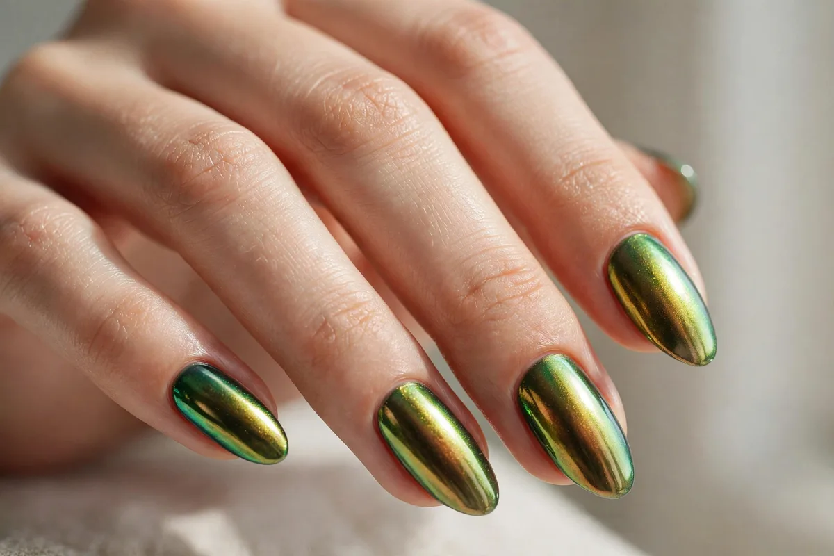 Chrome Gel Nails: The Complete Guide to a Perfect Mirror Finish 17 Chrome Gel Nails