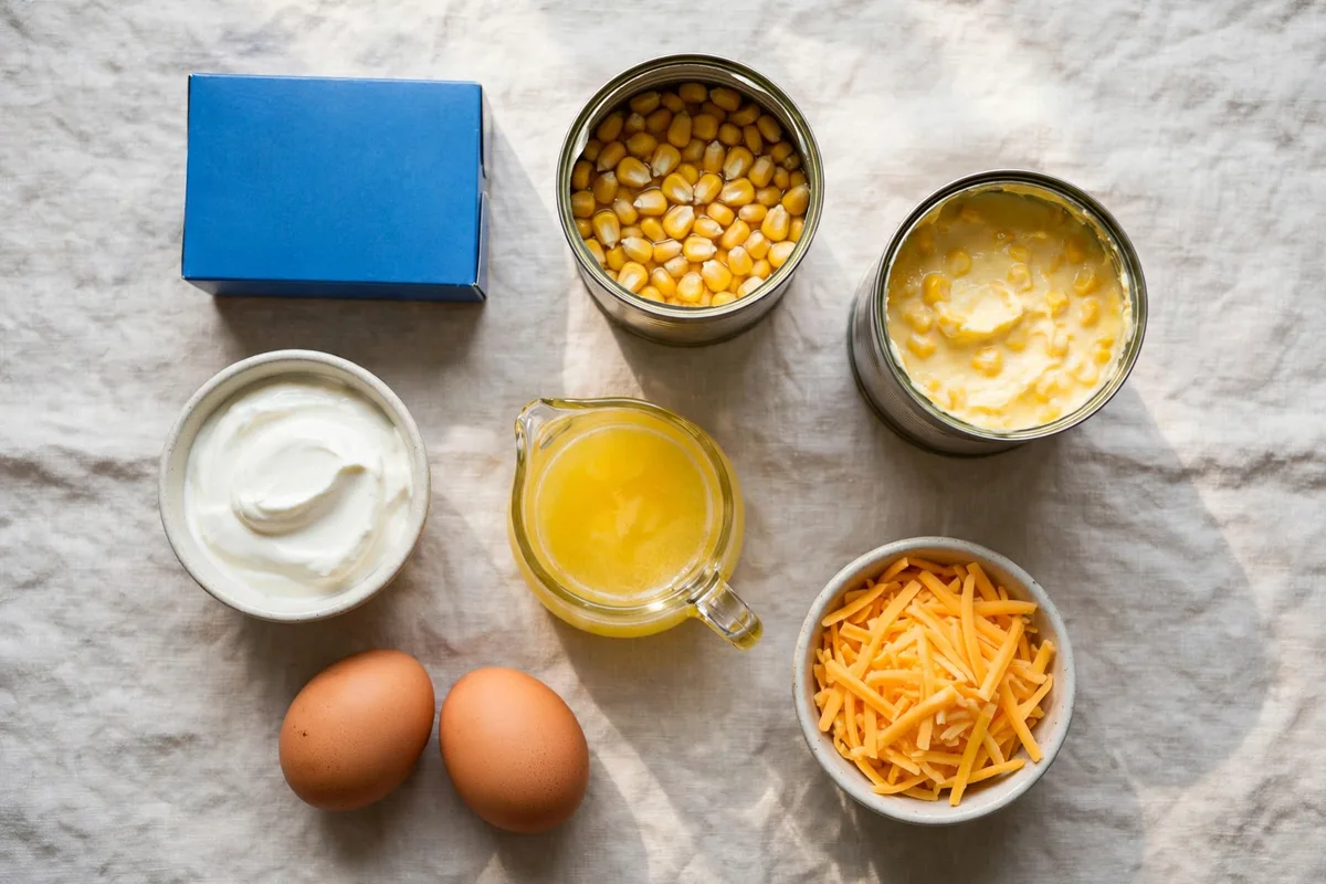 Corn Bread Casserole 