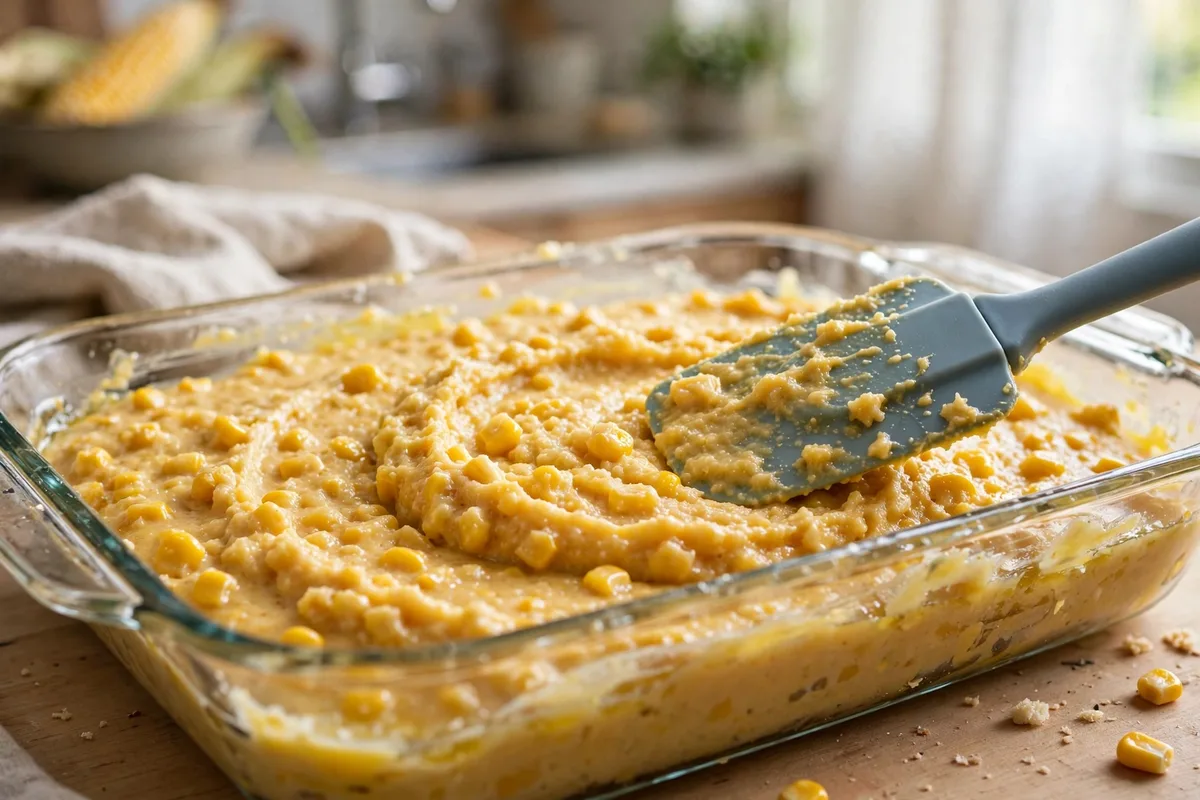 Corn Bread Casserole 