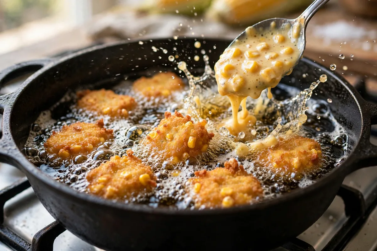 Crispy Corn Nuggets Recipe: Easy Fair-Food Snack 9 Corn Nuggets