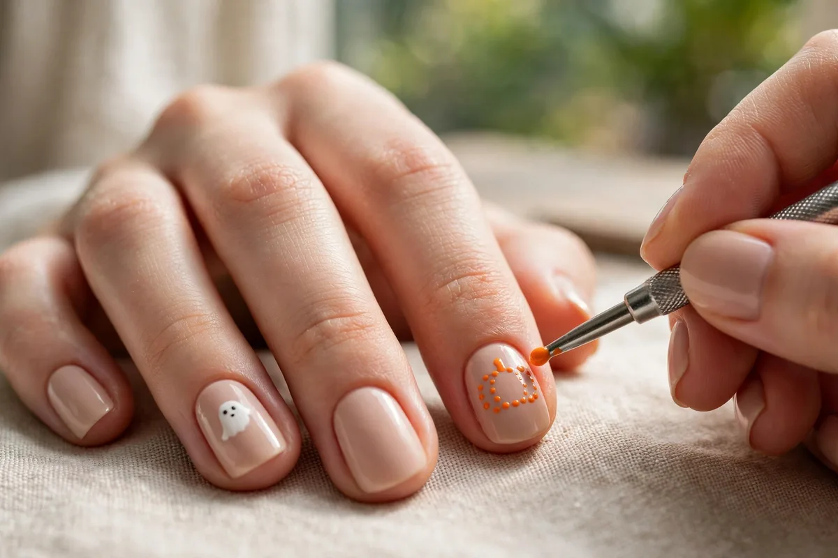 Cute Halloween Nails: 18 Stunning Adorable Designs (2026) 22 Cute Halloween Nails