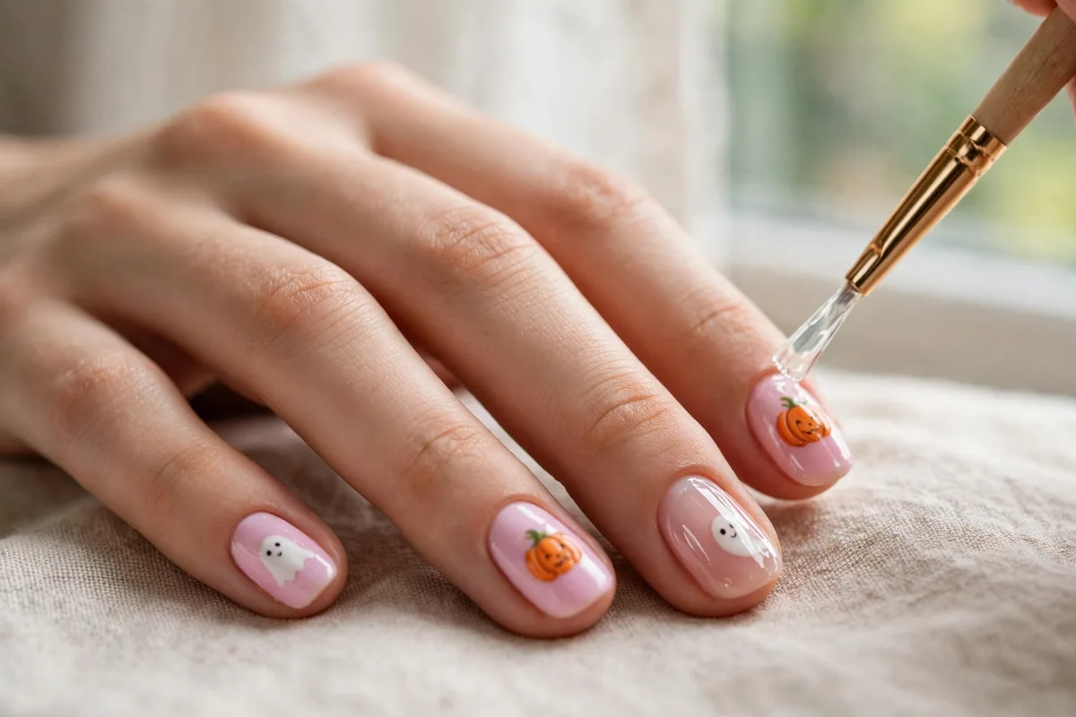 Cute Halloween Nails: 18 Stunning Adorable Designs (2026) 23 Cute Halloween Nails