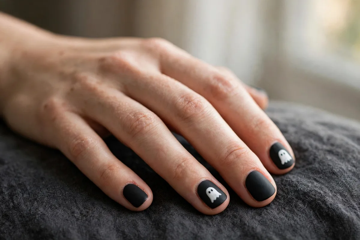 Easy Halloween Nails: 18 Beginner DIY Designs (2026) 2 Easy Halloween Nails