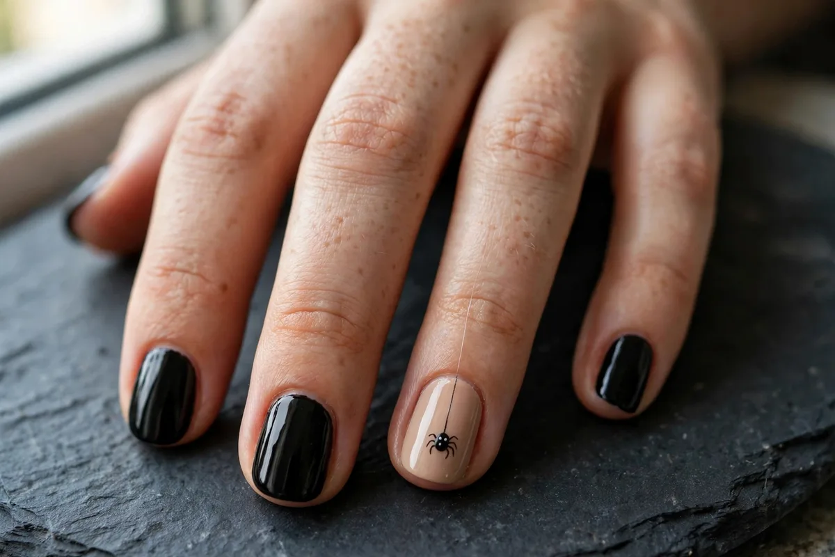 Easy Halloween Nails: 18 Beginner DIY Designs (2026) 6 Easy Halloween Nails