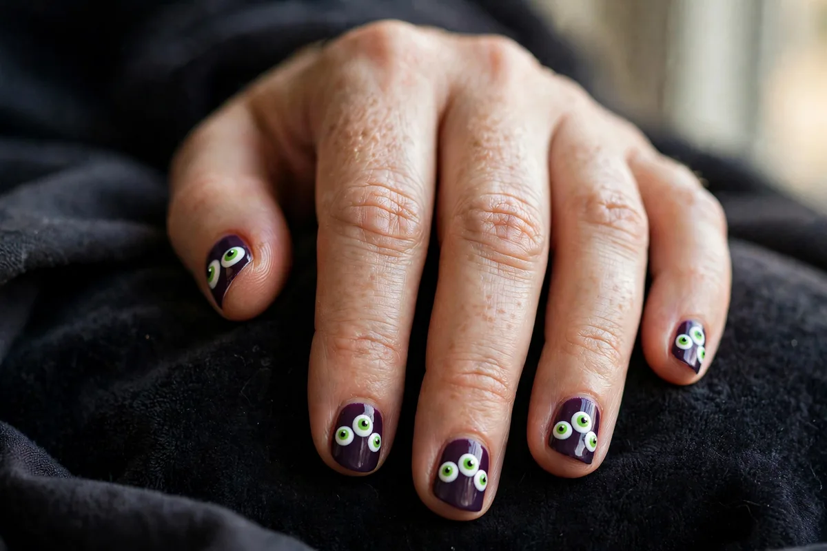 Easy Halloween Nails: 18 Beginner DIY Designs (2026) 9 Easy Halloween Nails