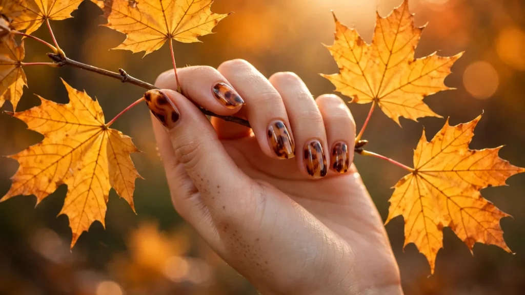 fall press on nails feature