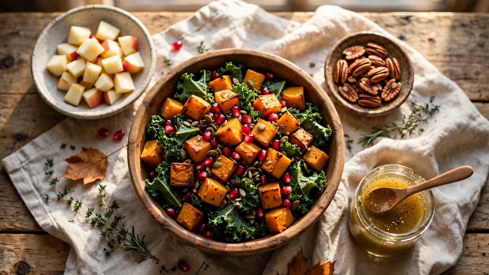 fall salad recipes feature